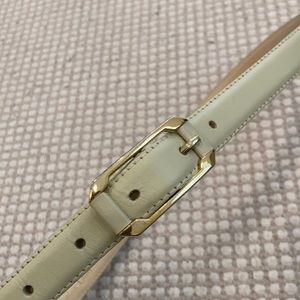 Vintage authentic Dior aniline cowhide belt